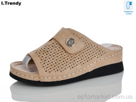 Купить Шльопанці жіночі G105-3 Trendy коричневий