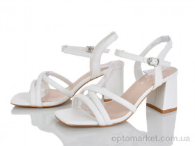 Купить Босоніжки жіночі G600-5 Lemon білий