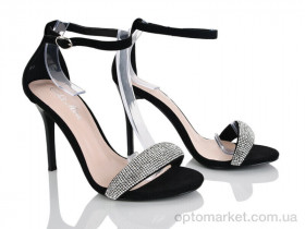 Купить Босоніжки жіночі G615-1 Lemon чорний