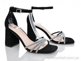 Купить Босоніжки жіночі G616-1 Lemon чорний