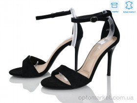 Купить Босоніжки жіночі G623-1 Lemon чорний