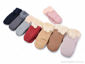 Купить Рукавиці жіночі G7831 mix Корона мікс