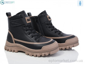 Купить Черевики дитячі GC66 black-khaki Clibee чорний