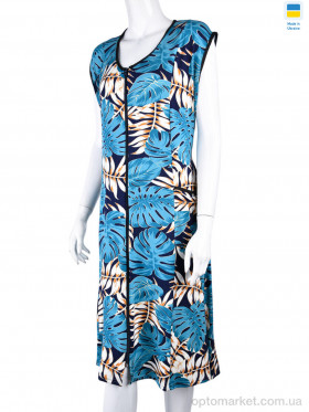 Купить Халат жіночі H001-4 blue Banko синій