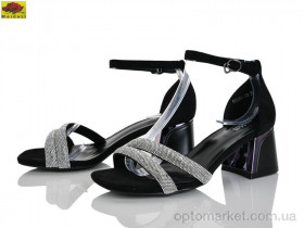 Купить Босоніжки жіночі H008H-38 Mei De Li чорний