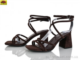 Купить Босоніжки жіночі H008H-63 Mei De Li коричневий