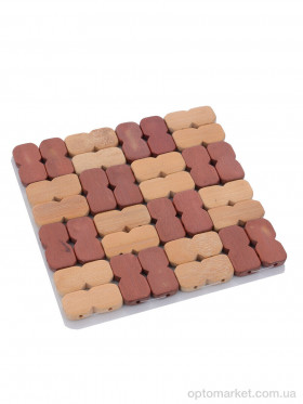 Купить Кухонне приладдя H01462 Підставка під гаряче бамбукова 13см LOOK&BUY