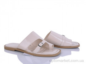 Купить Шльопанці жіночі H119-6 Loretta бежевий
