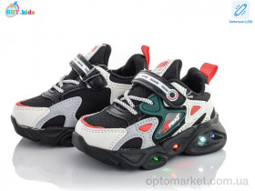 Купить Кросівки дитячі H6063-2 LED bbt.kids чорний