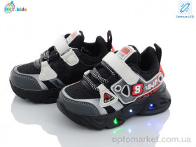 Купить Кросівки дитячі H6070-2 LED bbt.kids чорний