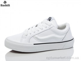 Купить Кеди жіночі H63A32-1 Башили білий