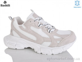 Купить Кросівки жіночі H65107-1 Башили бежевий