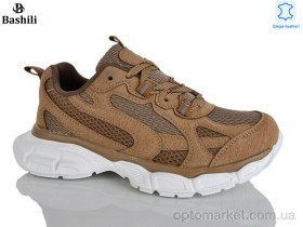 Купить Кросівки жіночі H65107-9 Башили коричневий