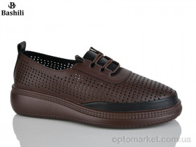 Купить Туфлі жіночі H65115-20 Башили коричневий