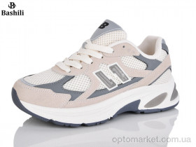 Купить Кросівки жіночі H6545-11 Башили бежевий