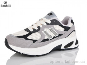 Купить Кросівки жіночі H6545-117 Башили сірий