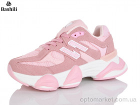 Купить Кросівки жіночі H6549-13 Башили рожевий
