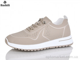 Купить Кросівки жіночі H6557-9 Башили бежевий