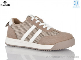 Купить Кросівки жіночі H6563-18 Башили коричневий