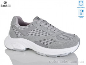 Купить Кросівки жіночі H6568-7 Башили сірий