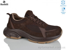 Купить Кросівки жіночі H6569-8 Башили коричневий