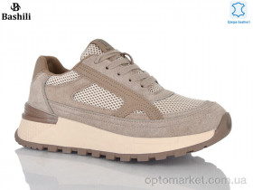 Купить Кросівки жіночі H6572-18 Башили коричневий