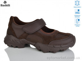 Купить Кросівки жіночі H6582-8 Башили коричневий