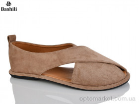 Купить Босоніжки жіночі H6587-17 Башили коричневий