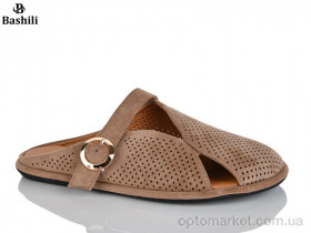 Купить Шльопанці жіночі H6588-17 Башили коричневий