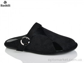 Купить Шльопанці жіночі H6588-2 Башили чорний