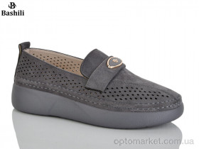 Купить Туфлі жіночі H6591-7 Башили сірий