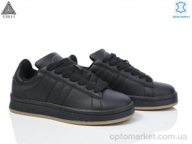 Купить Кросівки жіночі HB520-10 шкіра Stilli чорний