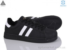 Купить Кросівки жіночі HB640-5 шкіра Stilli чорний