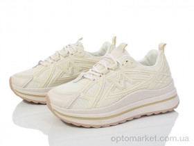 Купить Кросівки жіночі HD43(172-39) beige Violeta бежевий