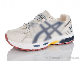 Купить Кросівки жіночі HK308-7 A.ics бежевий