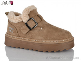 Купить Уги жіночі HK9033-5 DaFuYuan коричневий