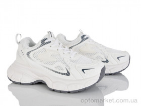 Купить Кросівки жіночі HQ66-17 Бабочка-Mengfuna-AESD білий