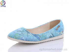 Купить Балетки дитячі HY5-5 Леопард блакитний