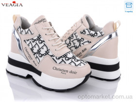 Купить Кросівки жіночі IJA571-5 Veagia бежевий