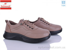Купить Кросівки жіночі J11-8 Saimaoji коричневий