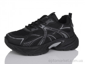 Купить Кросівки жіночі J2094-1 Hongquan чорний