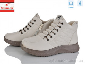 Купить Черевики жіночі J21-5 Saimaoji бежевий