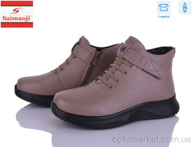 Купить Черевики жіночі J22-8 Saimaoji коричневий