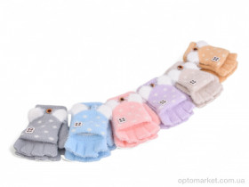 Купить Рукавиці дитячі J3001 mix (альпака) Number one мікс