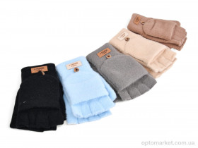 Купить Рукавиці жіночі J3008 mix (альпака) Number one мікс