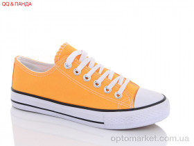 Купить Кеди унісекс J302-6 QQ shoes жовтий