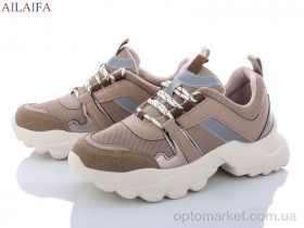 Купить Кроссовки женские J43-5 пена Ailaifa бежевый
