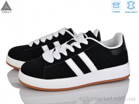 Купить Кросівки жіночі JH200-1 шкіра Stilli чорний