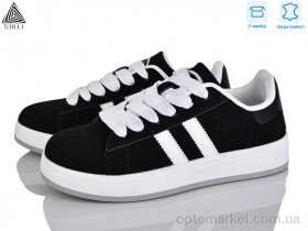 Купить Кросівки жіночі JH200-11 шкіра Stilli чорний