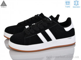 Купить Кросівки жіночі JH200-4 шкіра Stilli чорний